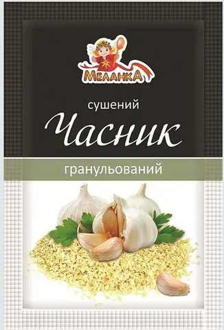 Часник сушений мелений Меланка 15г